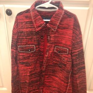 EUC! Red/Black Buckle RR Roar Oxford, Men’s S